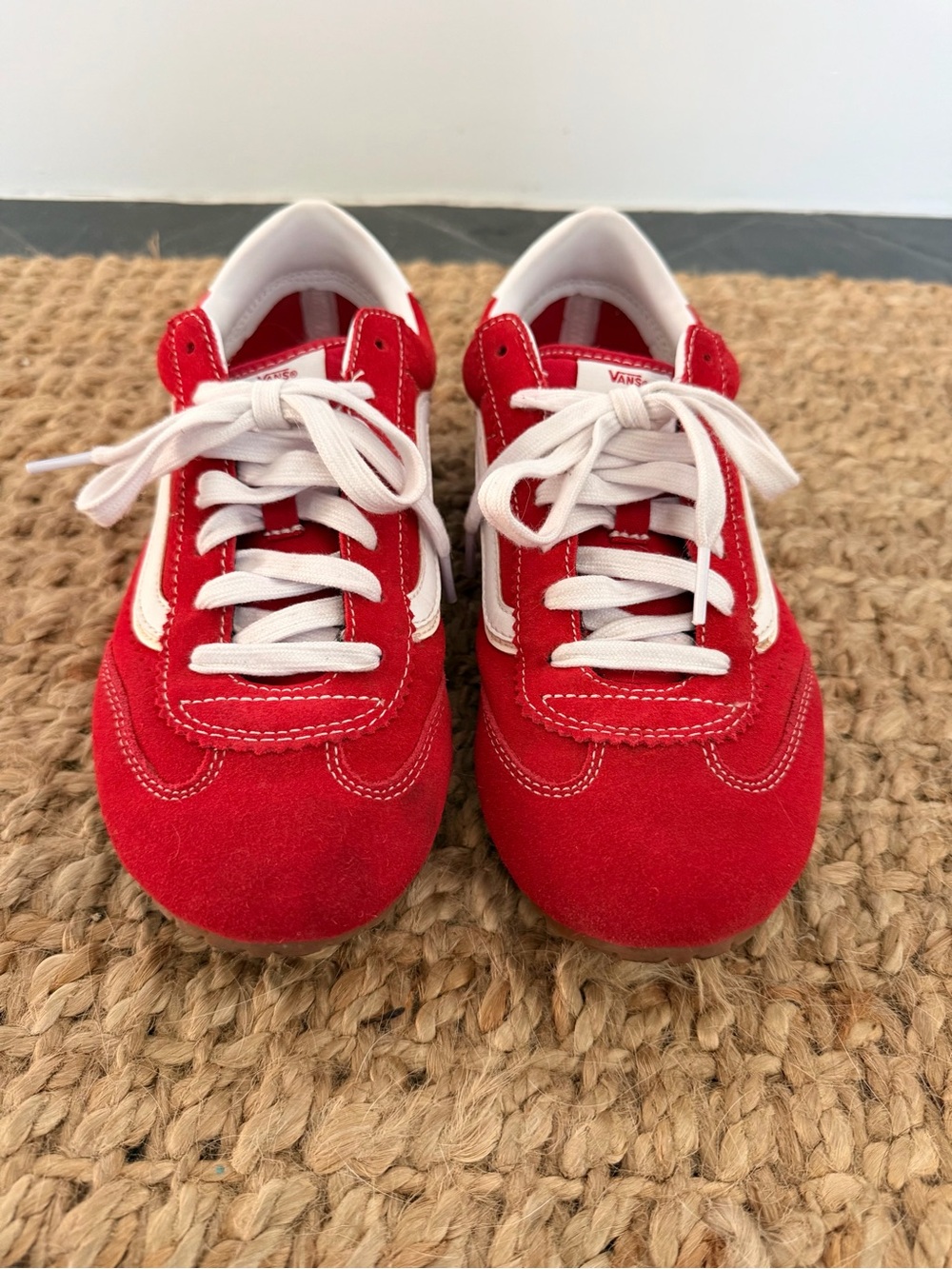 Vans Super Lowpro women’s sneakers US 9/40 EU #vans #red #retro